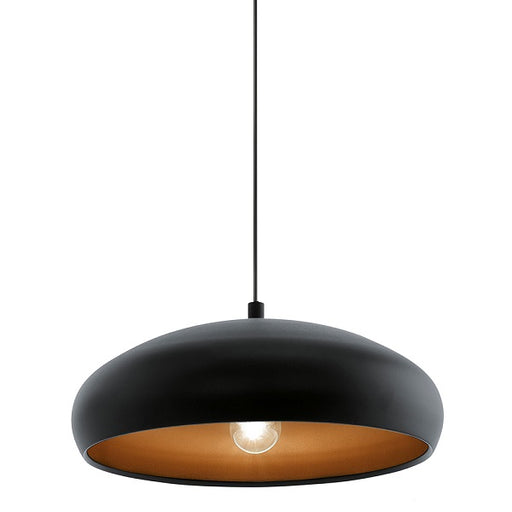 Mogano Black Or White Dome Pendant Light - Lighting.co.za