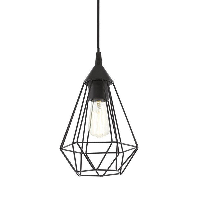 Tarbes Black | Copper Diamond Wire Pendant Light - Lighting.co.za