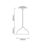 Truro Royale Black And Copper Dome Pendant Light - Lighting.co.za