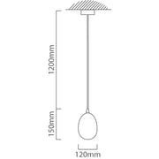 Dew Drop LED Chrome Or Gold 1 | 3 Light Cluster Pendant Light - Lighting.co.za