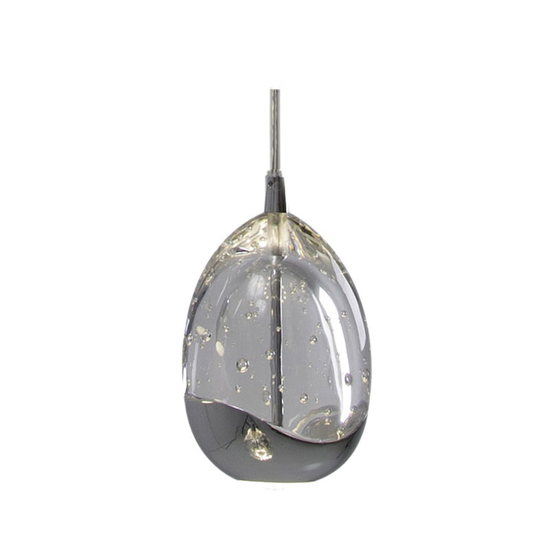 Dew Drop LED Chrome Or Gold 1 | 3 Light Cluster Pendant Light - Lighting.co.za