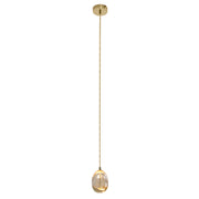 Dew Drop LED Chrome Or Gold 1 | 3 Light Cluster Pendant Light - Lighting.co.za