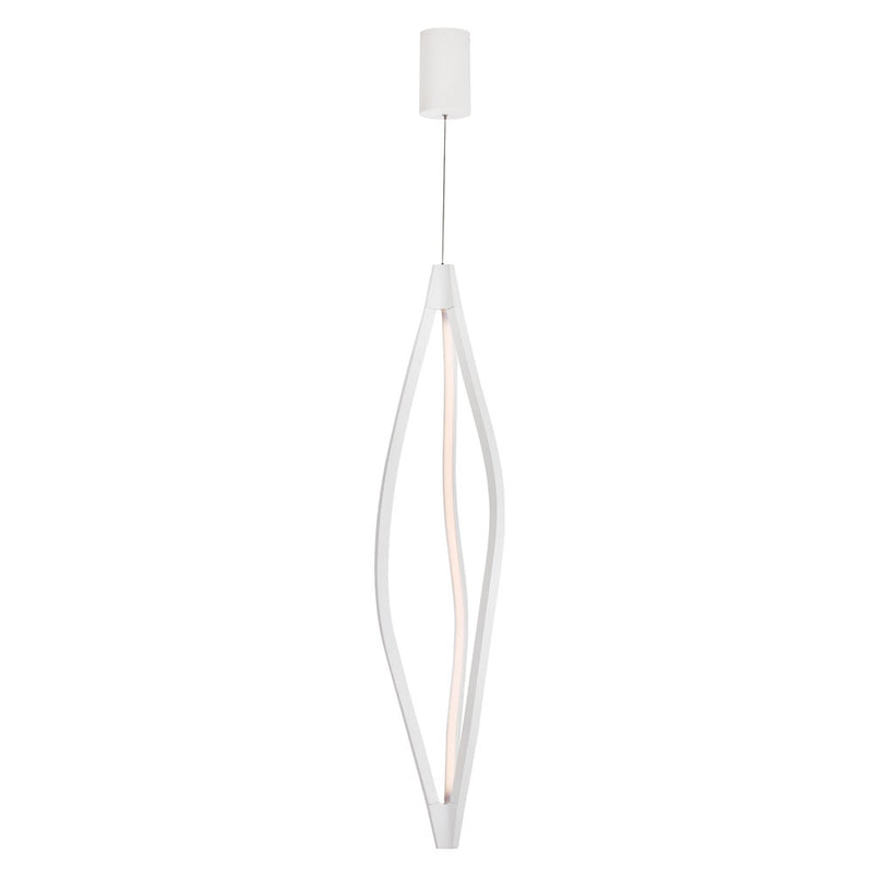 Senna White Flow Vertical LED Pendant Light - Lighting.co.za