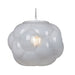 Athens White to Clear Ombre Glass Cloud Pendant Light 2 Sizes - Lighting.co.za
