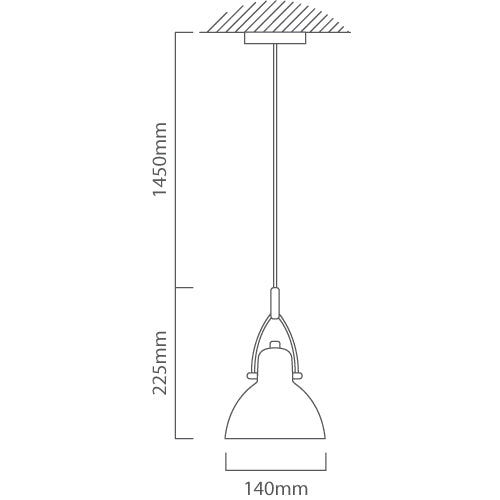 Siena White Or Copper Glass Shade Pendant Light - Lighting.co.za