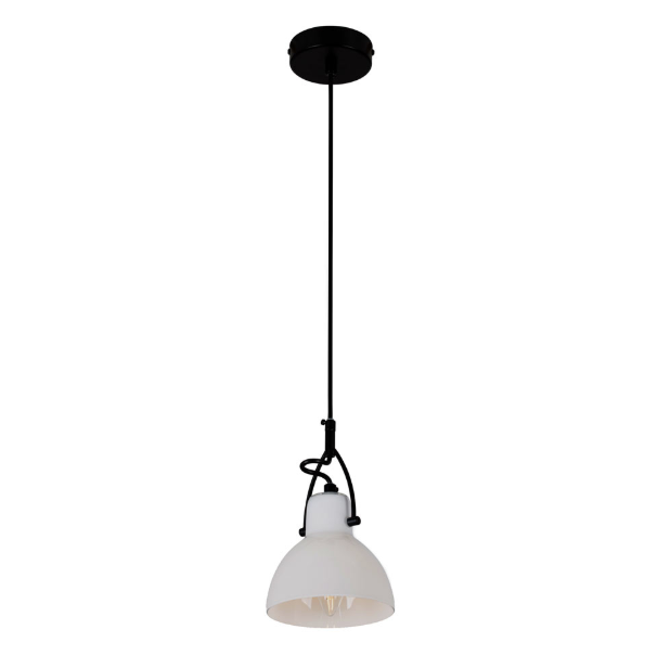 Siena White Or Copper Glass Shade Pendant Light - Lighting.co.za
