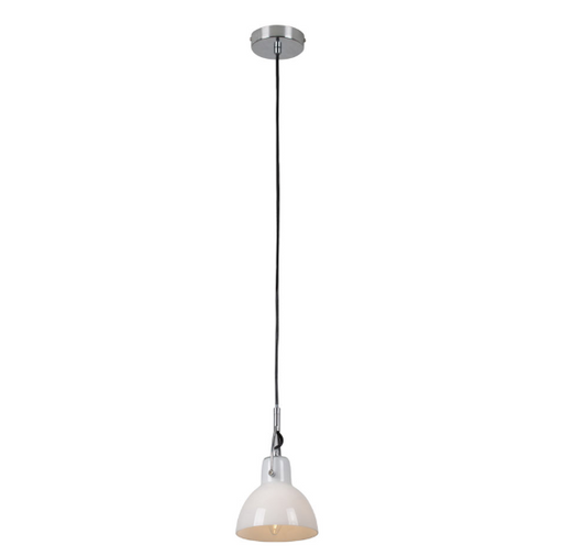 Siena White Or Copper Glass Shade Pendant Light - Lighting.co.za