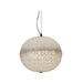 Lucille Textured Clear Acrylic and Chrome LED Pendant Light - Lighting.co.za