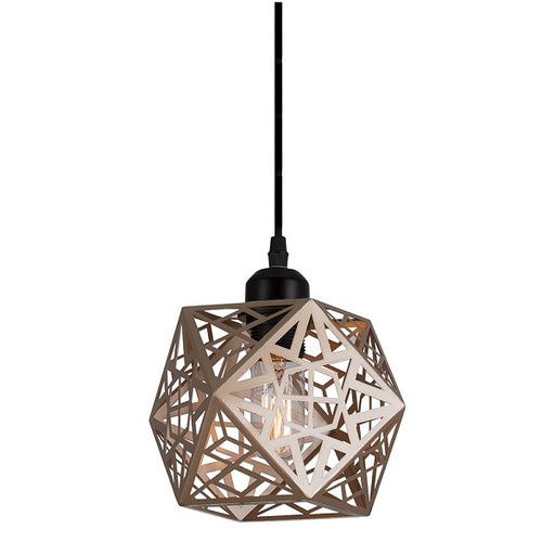 Mika Gold Grid Pendant Light - Lighting.co.za