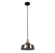 Tallinn Large Wood And Glass Pendant Light - Lighting.co.za