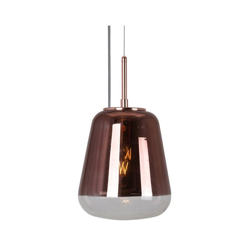 Toledo Copper and Clear Glass Pendant Light - Lighting.co.za