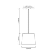 Kita Black Mesh Pendant Light - Lighting.co.za