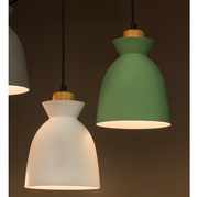 Charlotte Nordic Wood And Steel 250 Pendant Light - Lighting.co.za