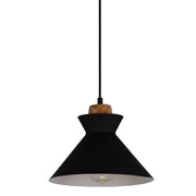 Charlotte Nordic Wood And Steel 250 Pendant Light - Lighting.co.za