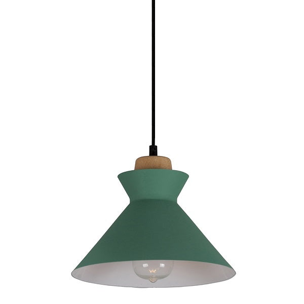 Charlotte Nordic Wood And Steel 250 Pendant Light - Lighting.co.za