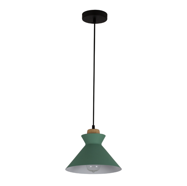 Charlotte Nordic Wood And Steel 250 Pendant Light - Lighting.co.za