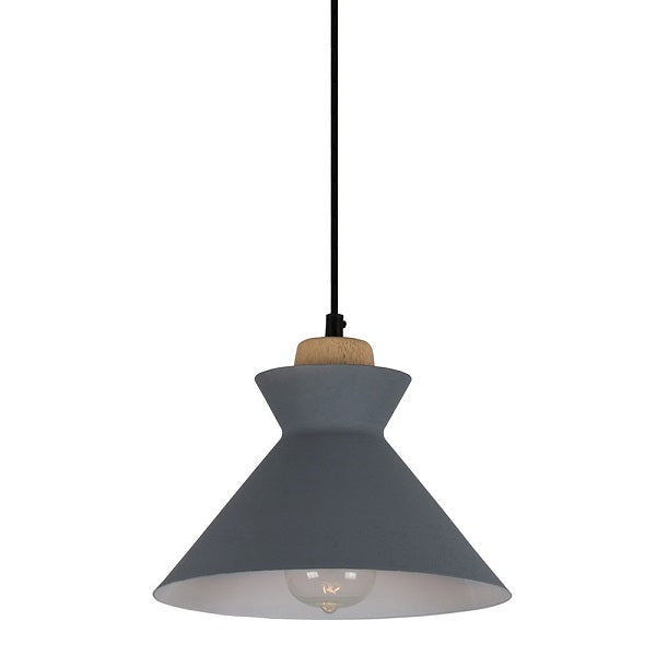 Charlotte Nordic Wood And Steel 250 Pendant Light - Lighting.co.za