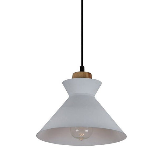 Charlotte Nordic Wood And Steel 250 Pendant Light - Hanging Lights - Lighting.co.za