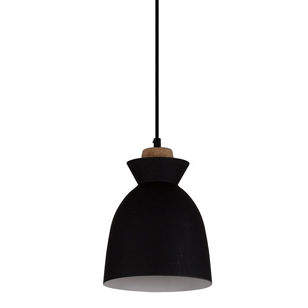 Charlotte Nordic Wood And Steel 195 Pendant Light - Lighting.co.za