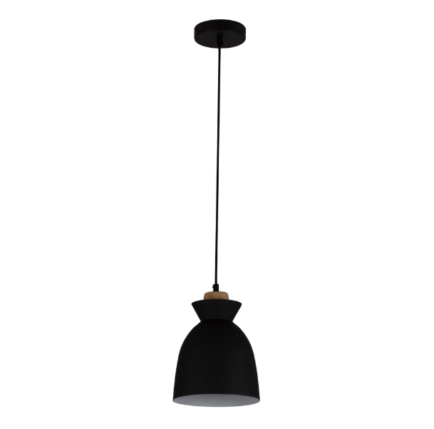 Charlotte Nordic Wood And Steel 195 Pendant Light - Lighting.co.za