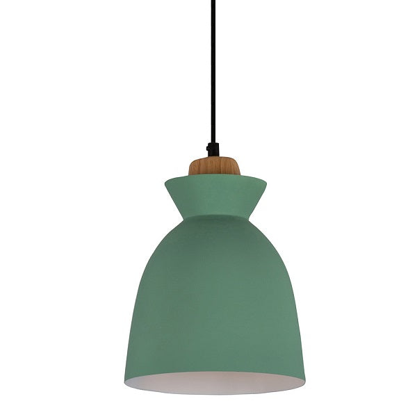 Charlotte Nordic Wood And Steel 195 Pendant Light - Lighting.co.za