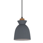 Charlotte Nordic Wood And Steel 195 Pendant Light - Lighting.co.za
