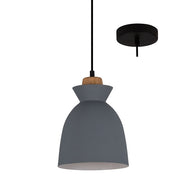 Charlotte Nordic Wood And Steel 195 Pendant Light - Lighting.co.za