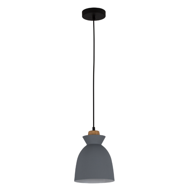 Charlotte Nordic Wood And Steel 195 Pendant Light - Lighting.co.za