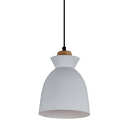 Charlotte Nordic Wood And Steel 195 Pendant Light - Lighting.co.za
