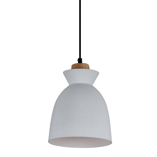 Charlotte Nordic Wood And Steel 195 Pendant Light - Lighting.co.za