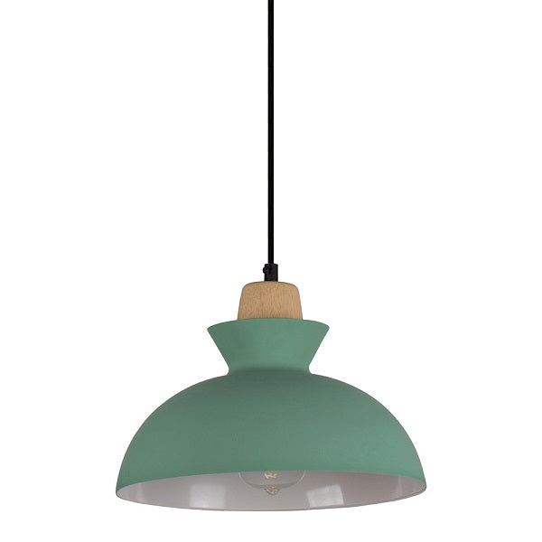 Charlotte Nordic Wood And Steel 280 Pendant Light - Lighting.co.za