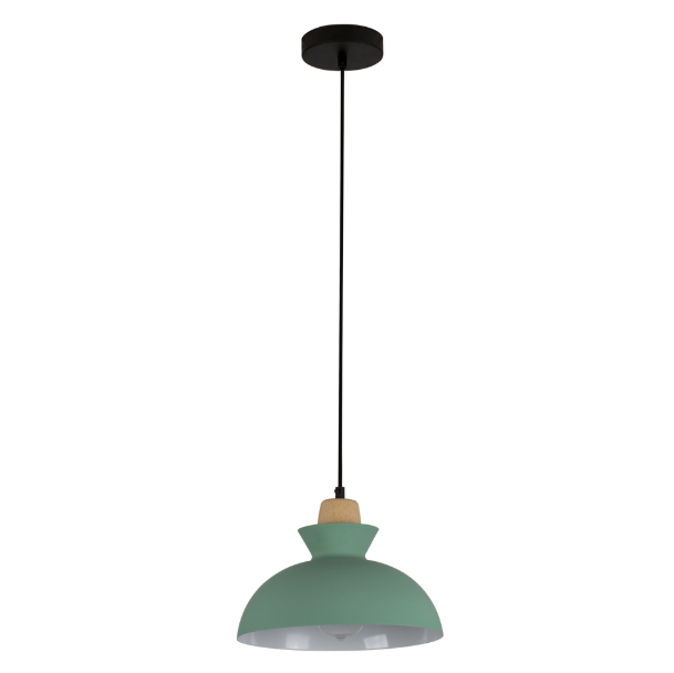 Charlotte Nordic Wood And Steel 280 Pendant Light - Lighting.co.za