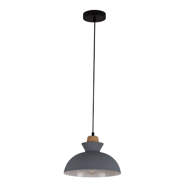 Charlotte Nordic Wood And Steel 280 Pendant Light - Lighting.co.za