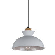 Charlotte Nordic Wood And Steel 280 Pendant Light - Lighting.co.za