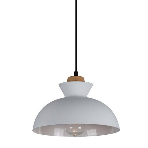 Charlotte Nordic Wood And Steel 280 Pendant Light - Hanging Lights - Lighting.co.za