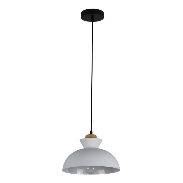 Charlotte Nordic Wood And Steel 280 Pendant Light - Lighting.co.za
