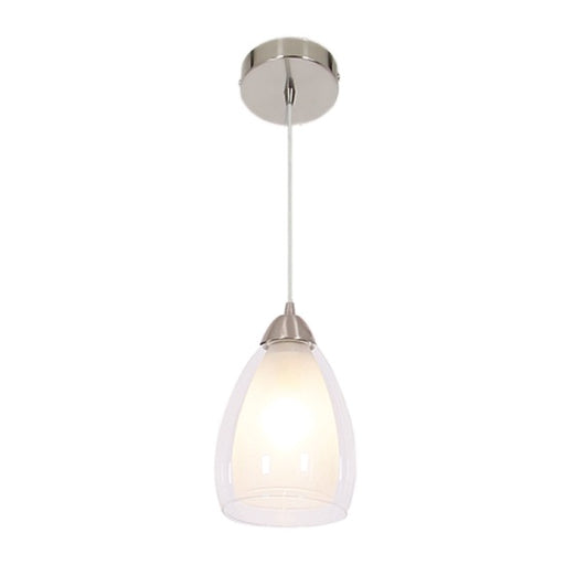 Maison Smoke Grey Or White Glass Pendant Light - Lighting.co.za