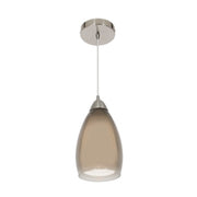 Maison Smoke Grey Or White Glass Pendant Light - Lighting.co.za