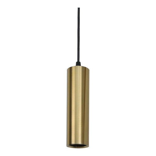Helios Black Gold White Chrome Tube Pendant Light - Hanging Lights - Lighting.co.za