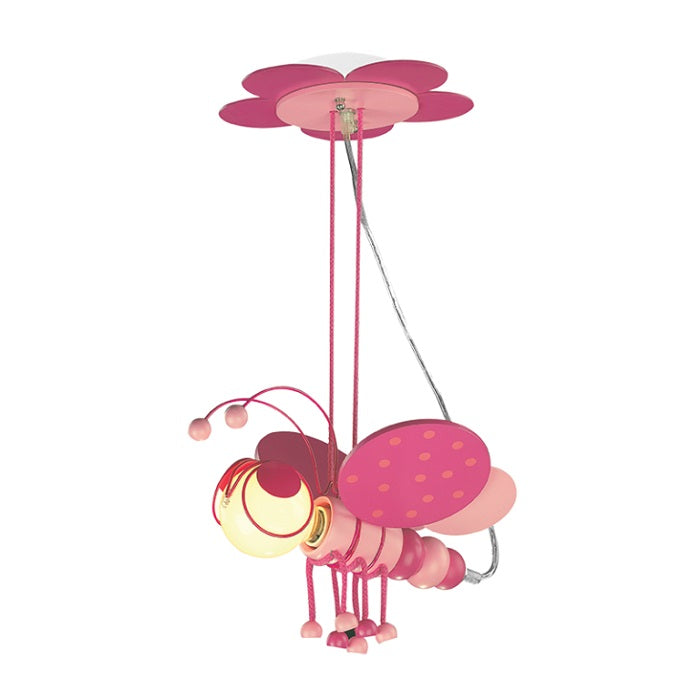 Kids Pink Butterfly Pendant Light - Lighting.co.za