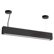 Lynx Slim 12W LED White or Black Rectangle Pendant Light - Lighting.co.za
