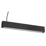 Lynx Slim 12W LED White or Black Rectangle Pendant Light - Lighting.co.za