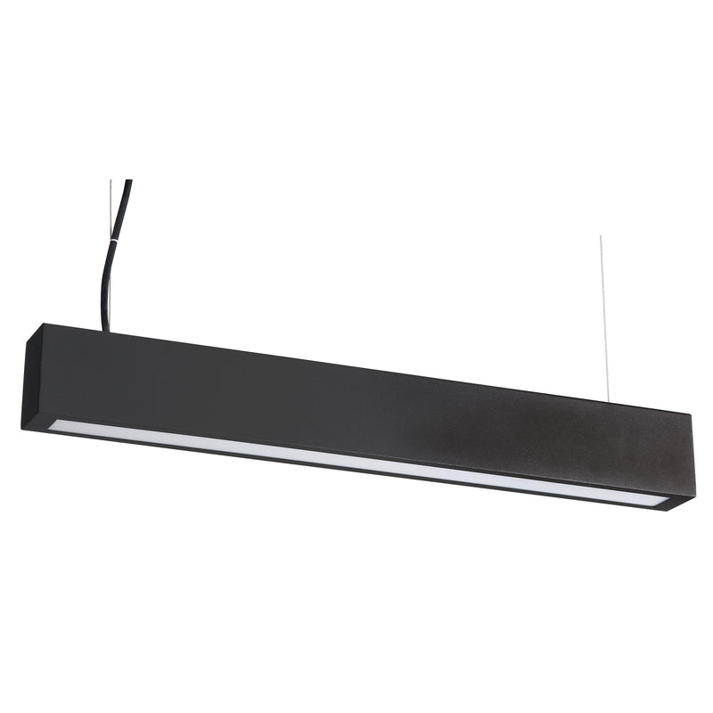 Lynx Slim 12W LED White or Black Rectangle Pendant Light - Lighting.co.za