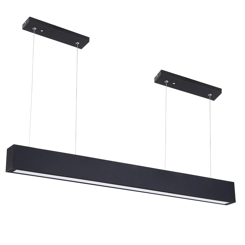 Lynx Slim LED White or Black Rectangle Pendant Light 3 Sizes - Lighting.co.za
