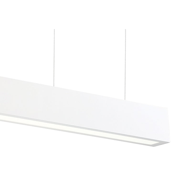 Lynx Slim LED White or Black Rectangle Pendant Light 3 Sizes - Lighting.co.za
