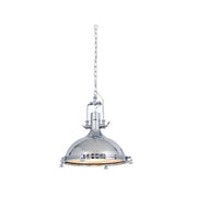 Fallon Polished Dome Chrome Industrial Pendant Light - Lighting.co.za