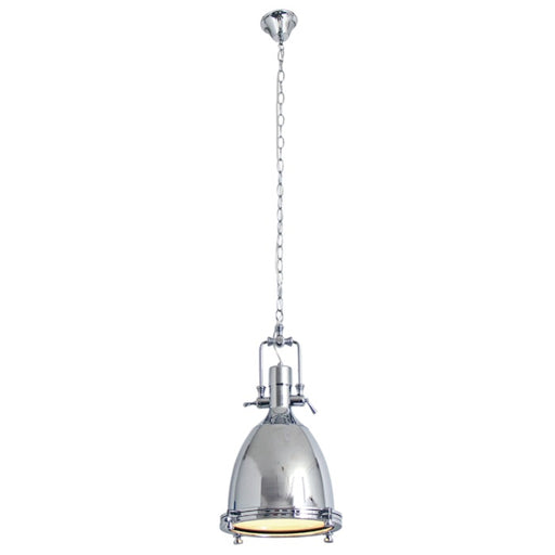 Briar Polished Dome Chrome Industrial Pendant Light - Lighting.co.za