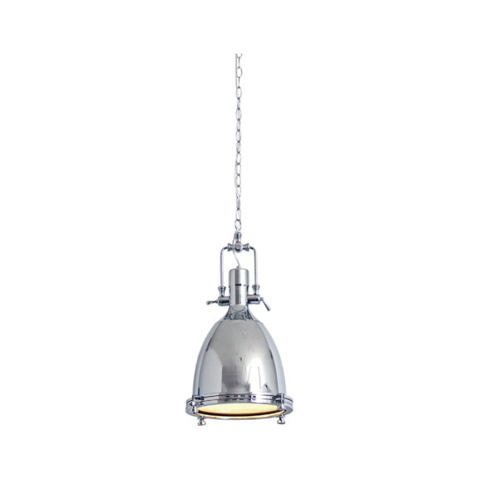 Briar Polished Dome Chrome Industrial Pendant Light - Lighting.co.za