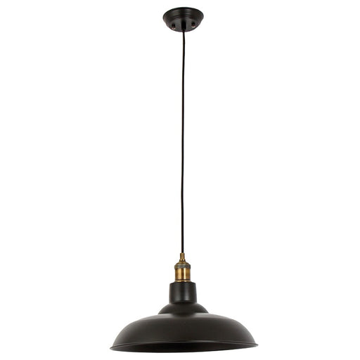 Rodo Black And Brass Vintage Pendant Light - Lighting.co.za