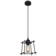 Beck Mini Black Industrial Pendant Light - Lighting.co.za